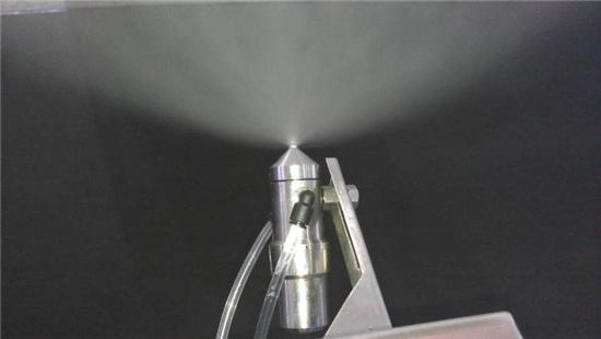 空气雾化喷嘴喷雾效果