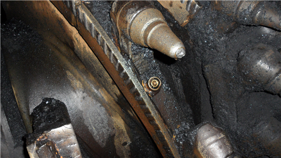 扇形喷嘴在井下降尘图